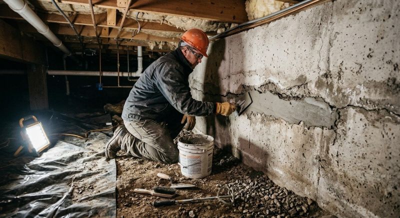 Basement Foundation Repair in Newmarket, NH