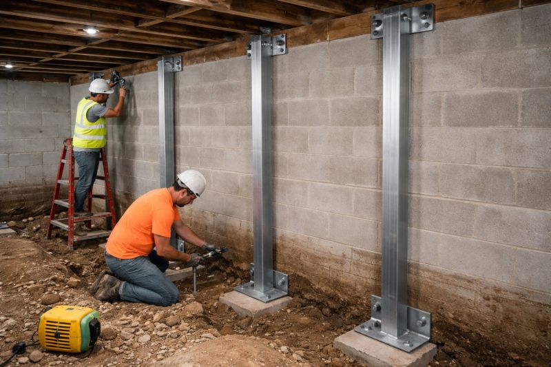 Basement Stabilization in Salem, NH