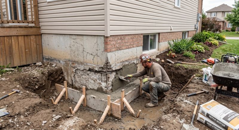 Building Foundation Repair in Hollis, NH