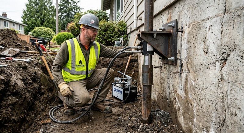 Concrete Foundation Leveling in Ayer, MA