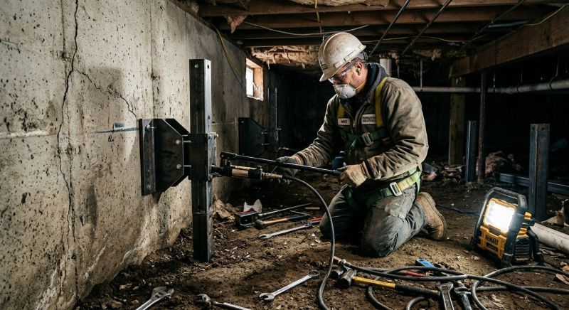 Concrete Foundation Leveling in Groveland, MA