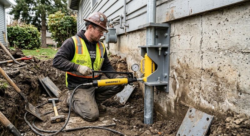 Concrete Foundation Leveling in Stoneham, MA