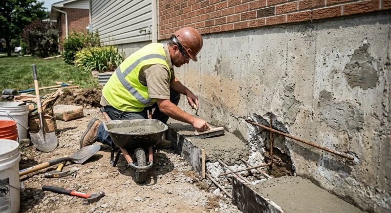 Concrete Foundation Repair in Billerica, MA