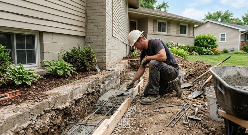 Concrete Foundation Repair in Essex County, MA