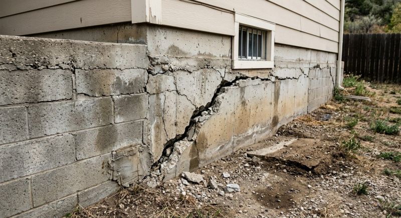 Cracked Foundation Repair in Hooksett, NH