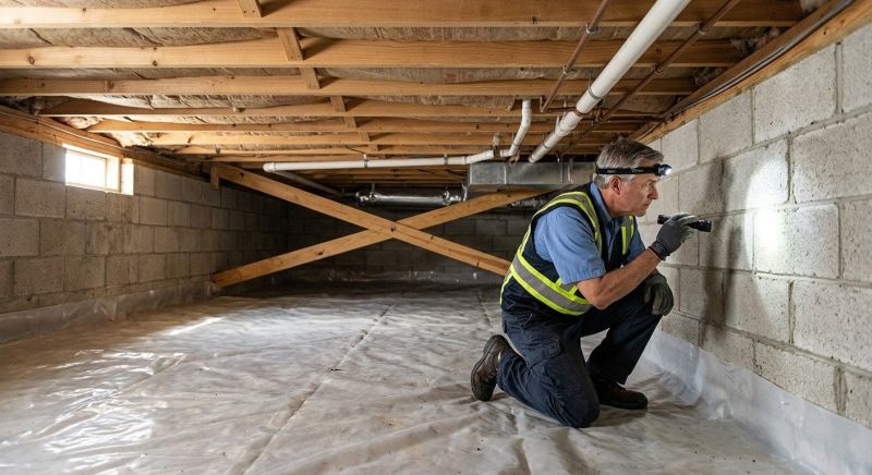 Crawl Space Leveling in Salem, NH