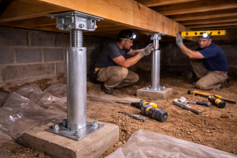 Crawlspace Structural Repair in Salem, NH