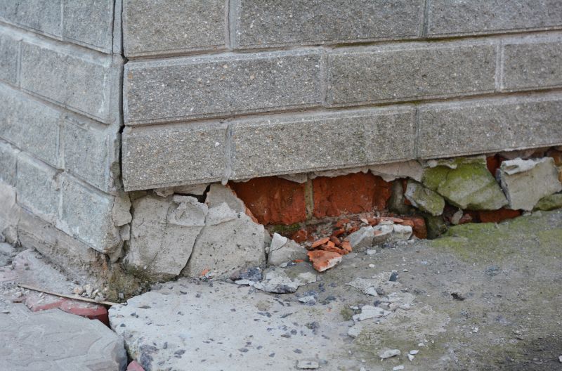 Foundation Damage Repair in Derry, NH