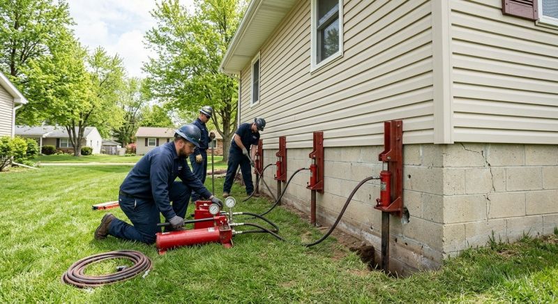 Foundation Jacking in Danville, NH