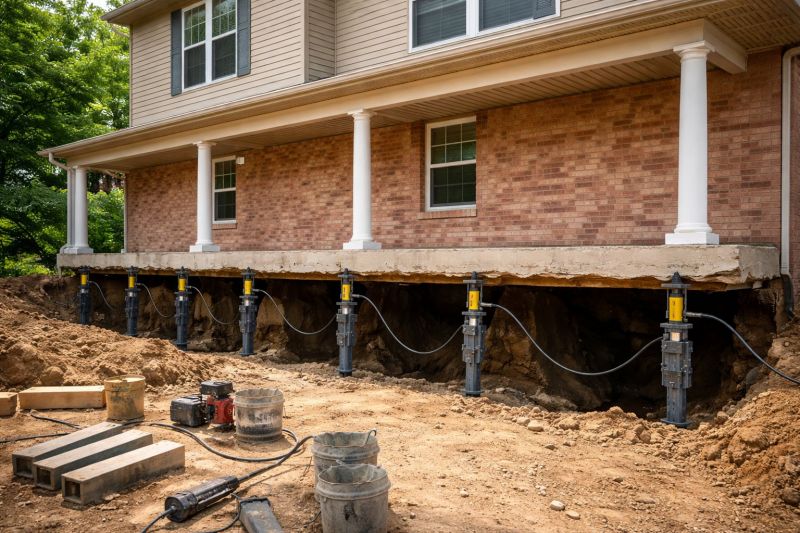 Foundation Jacking in North Chelmsford, MA