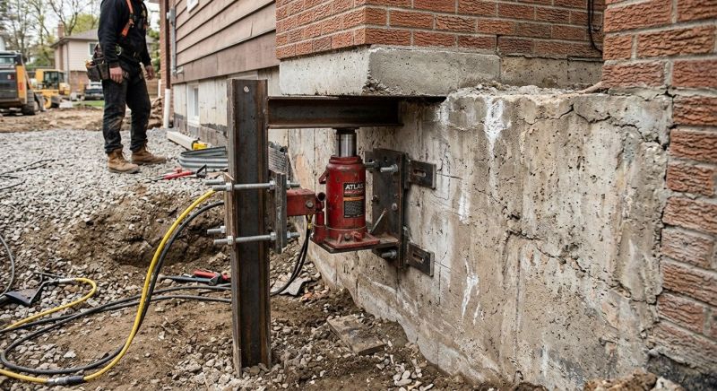 Foundation Jacking in Nottingham, NH