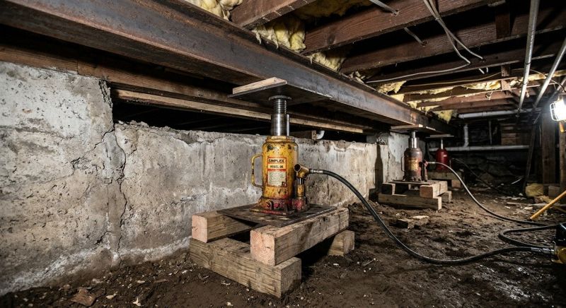 Foundation Jacking in Plaistow, NH
