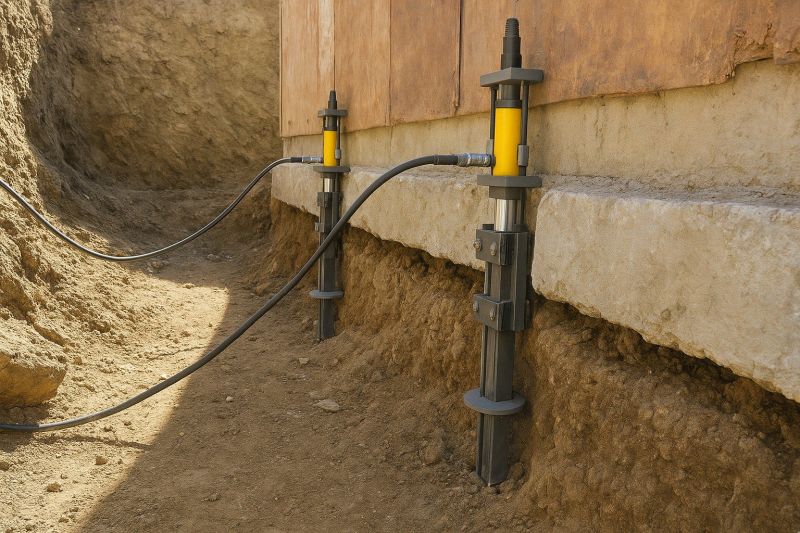 Foundation Lifting in Wilmington, MA
