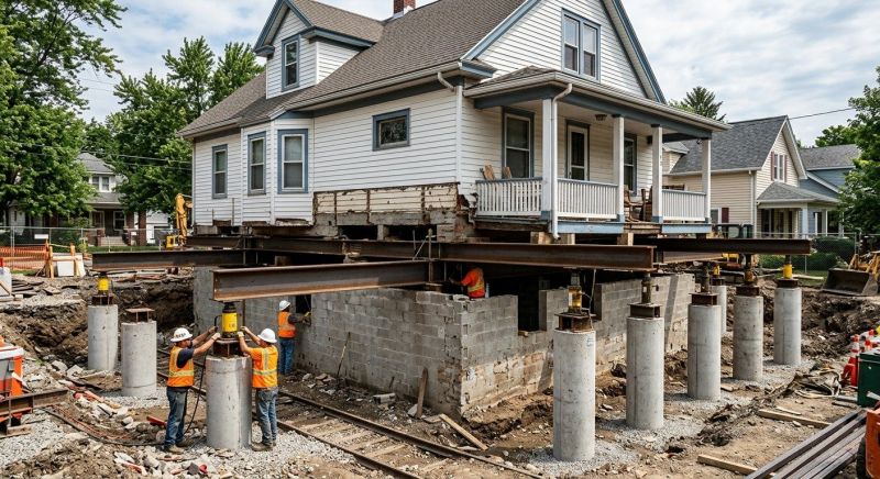 Foundation Raising in Concord, MA