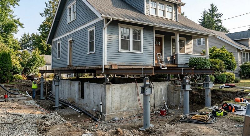 Foundation Raising in Exeter, NH