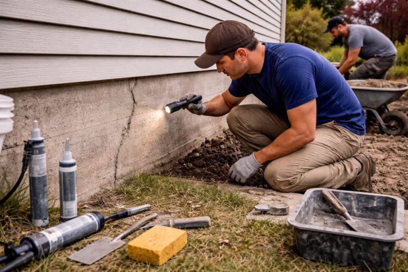 Foundation Repair in Hampton, NH
