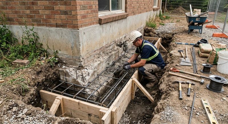 Foundation Repair in Stoneham, MA