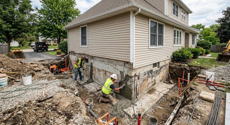 Foundation Restoration in Salem, NH