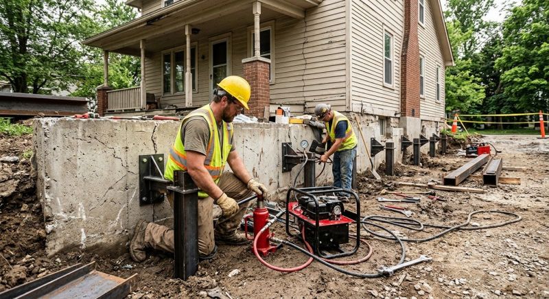 Foundation Stabilizing in Billerica, MA