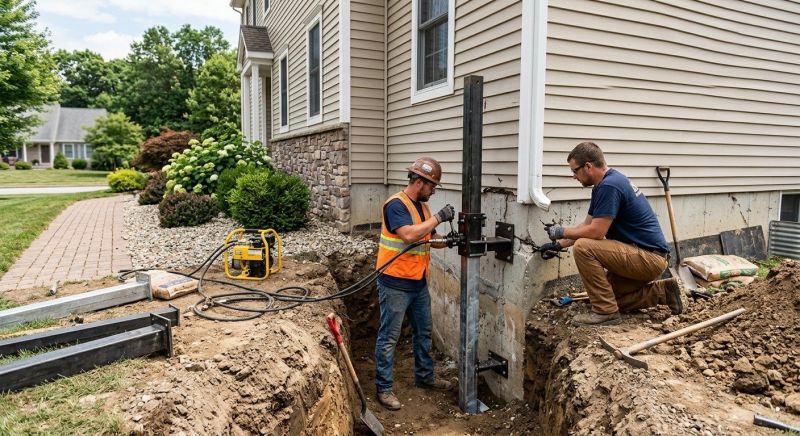 Foundation Stabilizing in Danville, NH