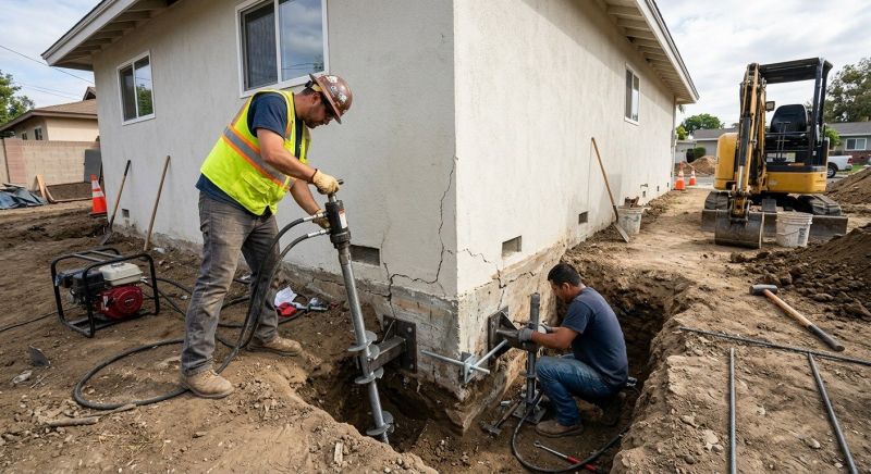 Foundation Stabilizing in Salem, NH