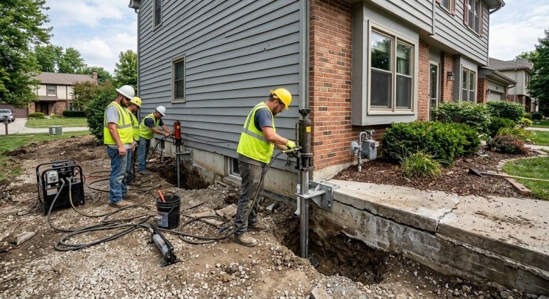 Foundation Stabilizing in Nottingham, NH