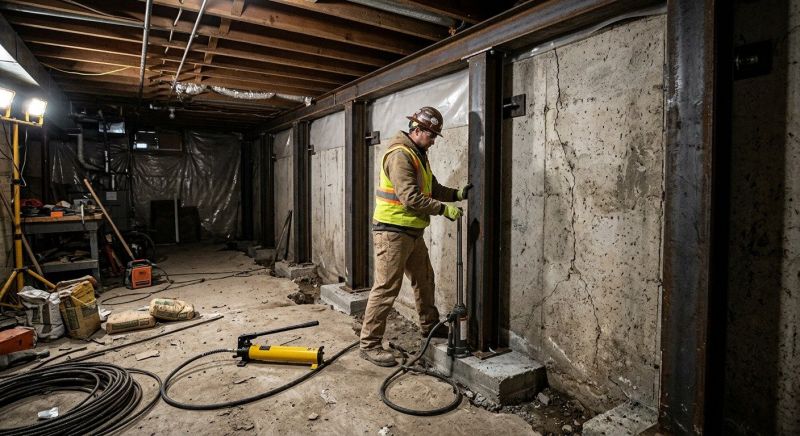 Foundation Stabilizing in Salisbury, MA