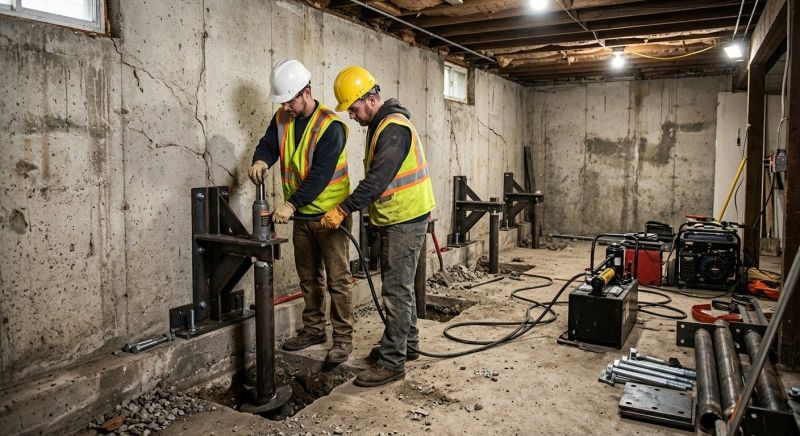 Foundation Stabilizing in Saugus, MA