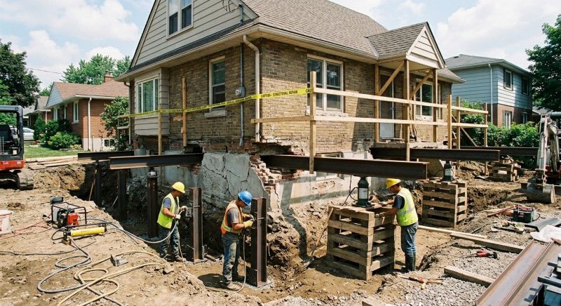 Foundation Structural Repair in Derry, NH