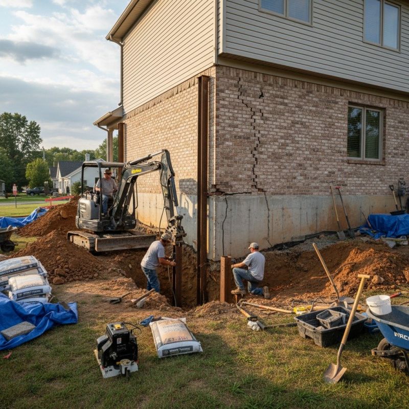 Foundation Structural Repair in Lawrence, MA