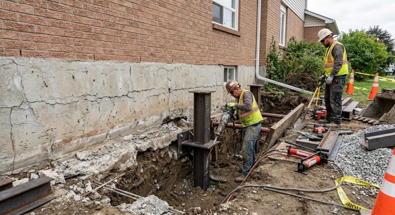 Foundation Structural Repair in Saugus, MA