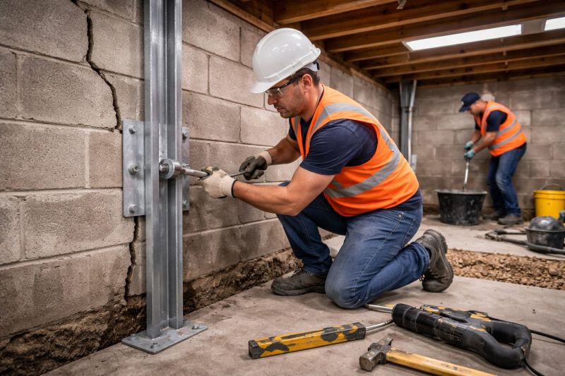 Foundation Structural Repair in Westford, MA