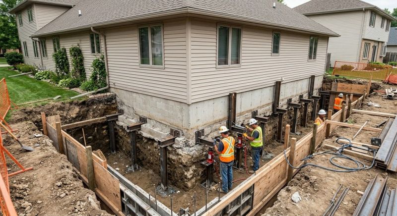 Foundation Underpinning in Salem, NH