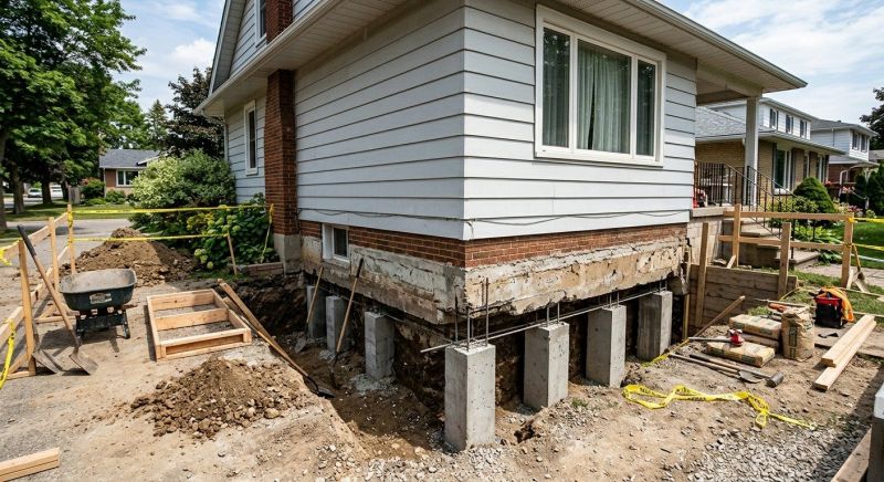 Foundation Underpinning in Salem, NH