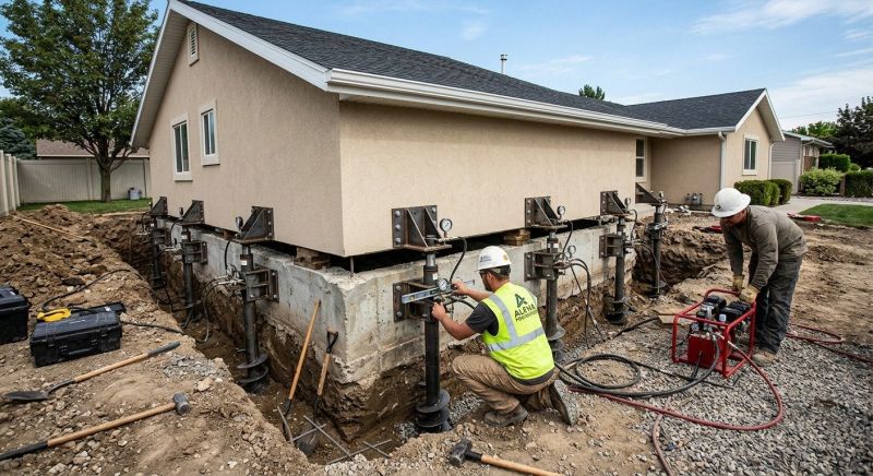 Home Foundation Leveling in Groveland, MA