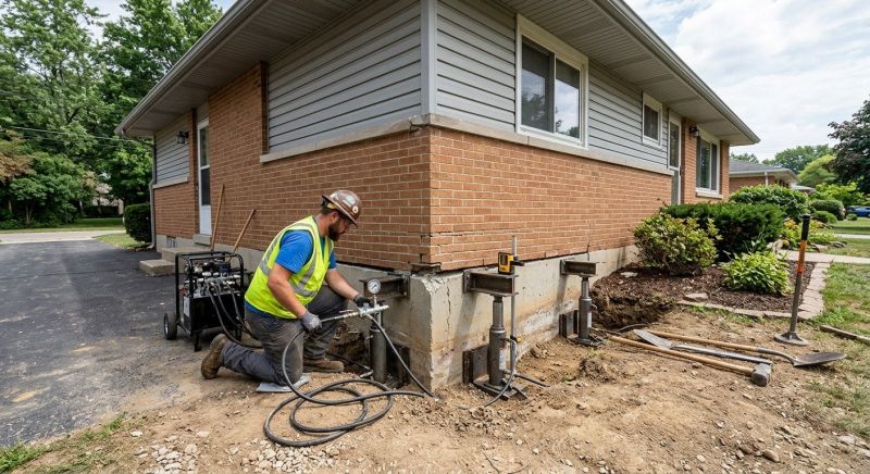 Home Foundation Leveling in Litchfield, NH