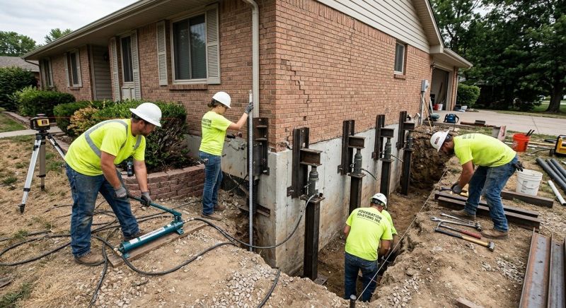 Home Foundation Leveling in North Andover, MA