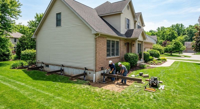 House Leveling in Newbury, MA
