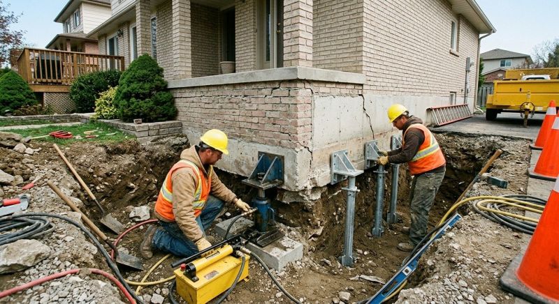 Structural Foundation Repair in Danvers, MA
