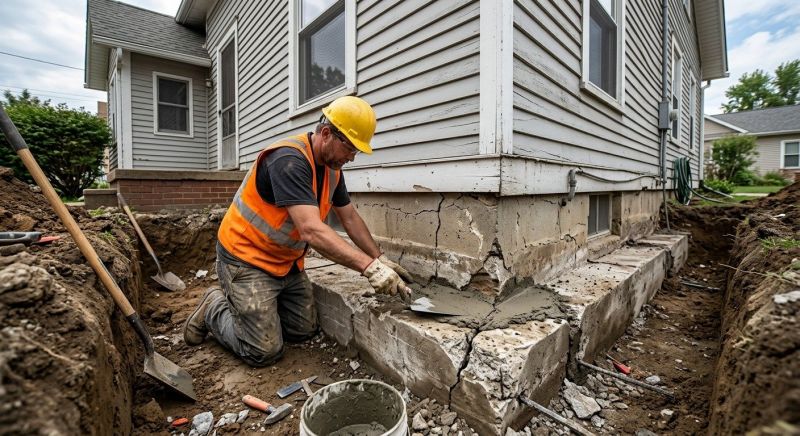 Structural Foundation Repair in Dracut, MA