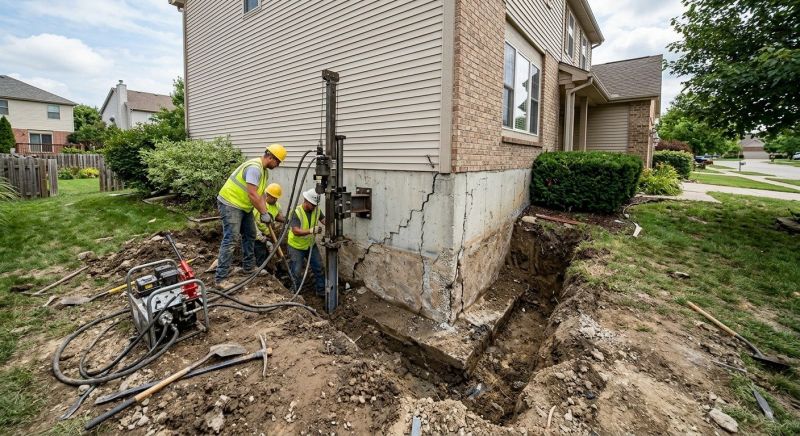 Structural Foundation Repair in Lawrence, MA