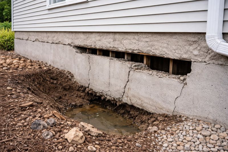 Structural Foundation Repair in Westford, MA