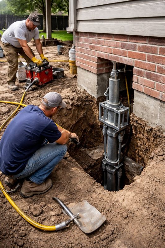 Structural Underpinning in Salem, NH